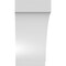 Ekena Millwork 6-in. W x 8-in. D x 12-in. H Imperial Architectural Grade PVC Knee Brace BRCP06X08X12IMP - alternate 3